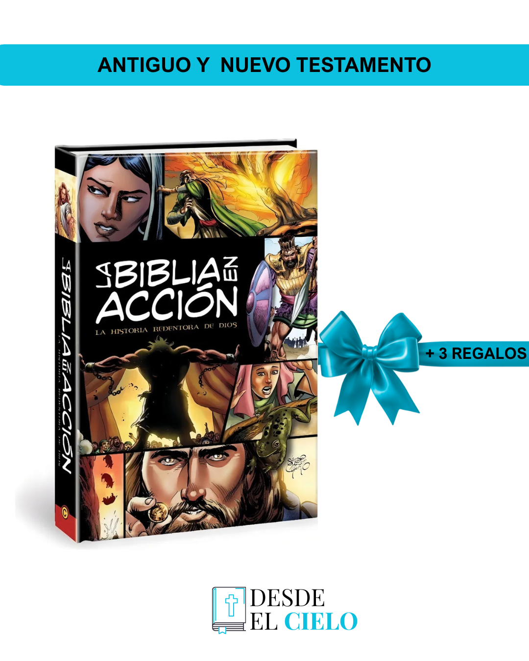 La biblia animada + 3 regalos gratis