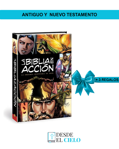 La biblia animada + 3 regalos gratis