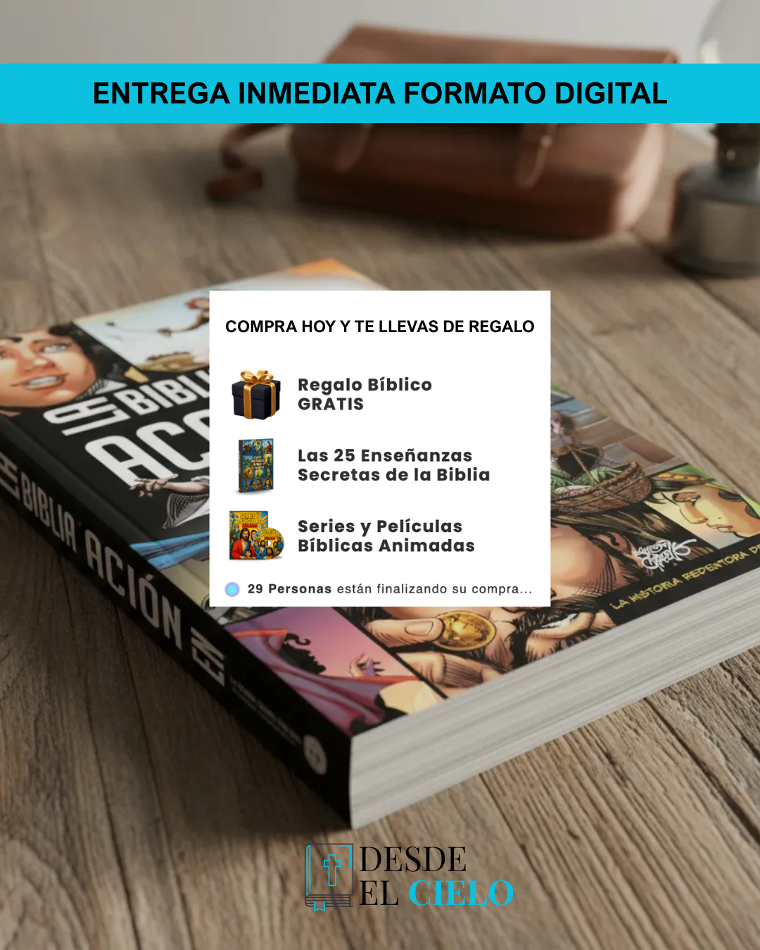La biblia animada + 3 regalos gratis